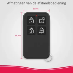 ELRO Afstandsbediening Voor As90S Home+ Alarmsysteem (As90Re)