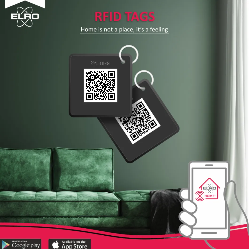 ELRO Alarmtags Voor As90S Home+ Alarmsysteem (As90Ta2)