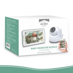 ELRO Baby Monitor Royale Hd Babyfoon Met 12,7 Cm Touchscreen En App - Met Twee Extra Babyfoons (Bc3000-3)
