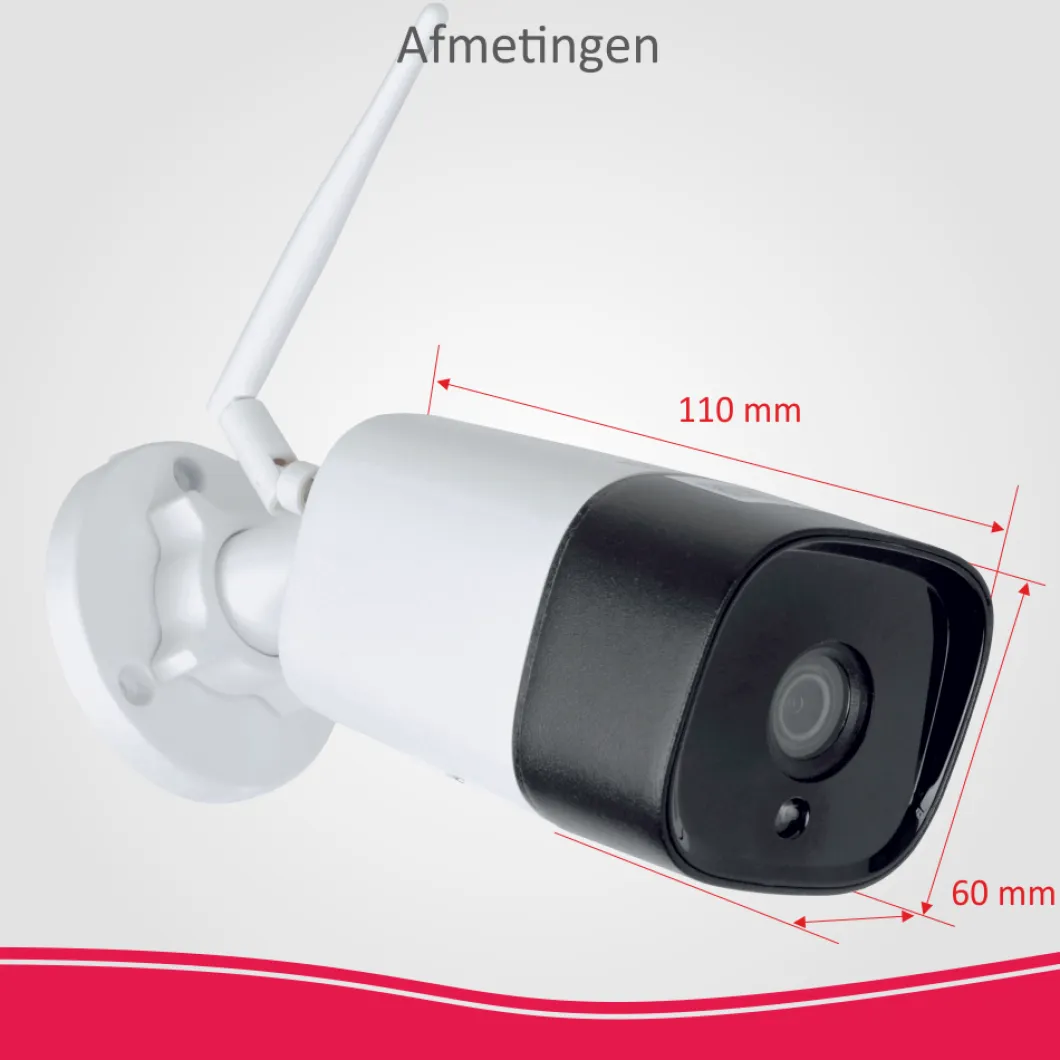 ELRO Buitencamera Voor As90S Home+ Alarmsysteem (As90Cab)