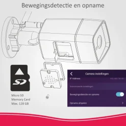 ELRO Buitencamera Voor As90S Home+ Alarmsysteem (As90Cab)