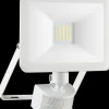 ELRO Design Led Buitenlamp Met Bewegingssensor - 10W – 800Lm – Ip54 Waterdicht - Wit (Lf60-10-P-W)