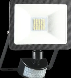 ELRO Design Led Buitenlamp Met Bewegingssensor - 10W – 800Lm – Ip54 Waterdicht - Zwart (Lf60-10-P-B)