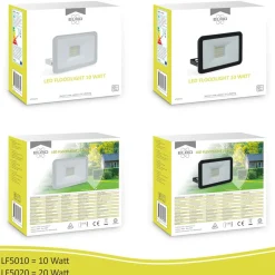 ELRO Design Led Buitenlamp 10 Watt - Wit (Lf5010)