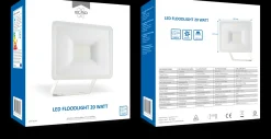 ELRO Design Led Buitenlamp 20W – 1600Lm – Ip54 Waterdicht - Wit (Lf60-20-W)