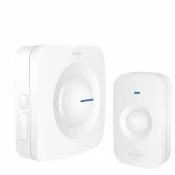 ELRO Draadloze Deurbel Set – Met Ontvanger Op Batterij - Wit (Db3000-P1C1W)