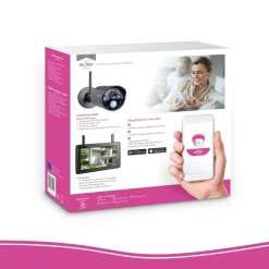 ELRO Draadloze Hd Beveiligingscamera Set Met 7