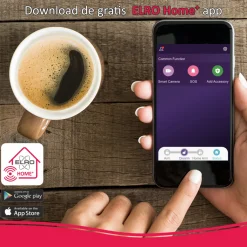 ELRO As90S Home+ Slim Draadloos Alarmsysteem – Met Extra Camera En Binnensirene