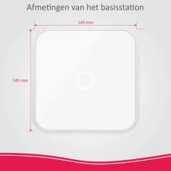 ELRO As90S Home+ Slim Draadloos Alarmsysteem – Wifi – Gsm Functie – Als Beste Getest (As90S)