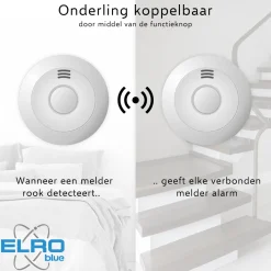 ELRO Blue Line Cbfs58R Koppelbare Rookmelder 10 Jaar (Exclusief Bij Coolblue)