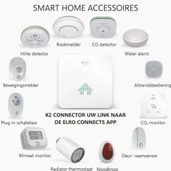 ELRO Connects K2 Connector Sf50Ga – Verbindt Alle Connects Producten Met De Connects 2.0 App (Sf50Ga)