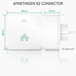 ELRO Connects K2 Connector Sf50Ga – Verbindt Alle Connects Producten Met De Connects 2.0 App (Sf50Ga)