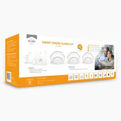 ELRO Connects Rookmelder Kit - Complete Set Met K2 Connector En 3X Draadloos Koppelbare Rookmelder (Sf500S)
