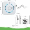 ELRO Dvc04C Extra Deurgong T.B.V. Dvc040Ip Ip Deurbel (Dvc04C)