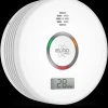 ELRO Pro Design Koolmonoxidemelder Met 10 Jaar Batterij - Automatische Zelftest - Voldoet Aan Europese Norm En50291 (Pk4910)