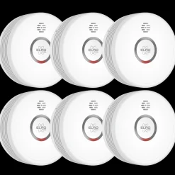 ELRO Pro Design Rookmelder Met Automatische Zelftest En 10 Jaar Batterij - 6 Stuks (Ps4910)