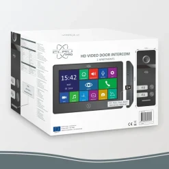 ELRO Pro Pv40 Full Hd Video Deur Intercom Systeem - 2 Appartementen (Pv40)