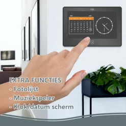 ELRO Pro Pv40 Full Hd Video Deur Intercom Systeem Met Extra Monitor (Pv40)