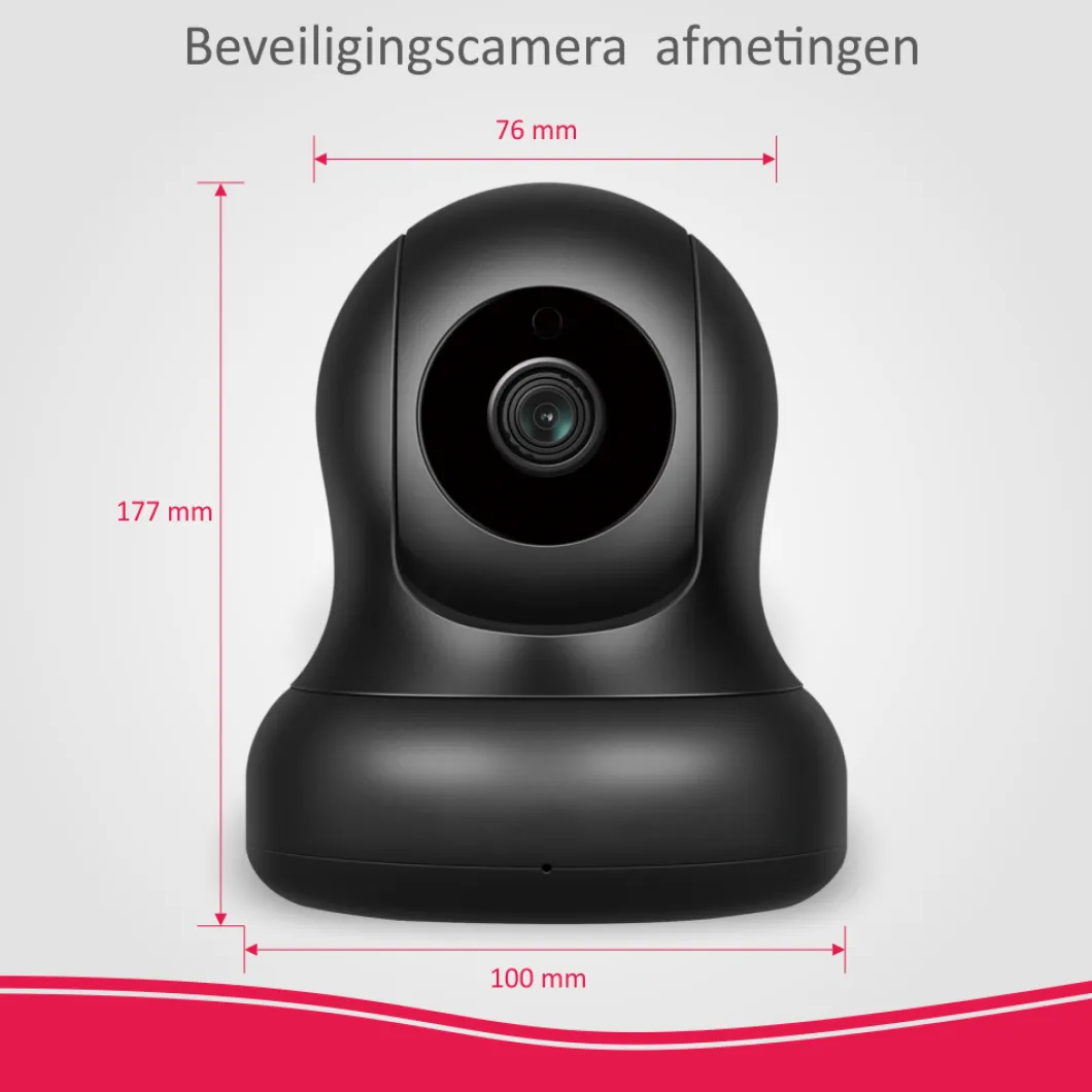 ELRO Full Hd Pan/Tilt Beveiligingscamera Voor As90S Home+ Alarmsysteem (As90Ca)