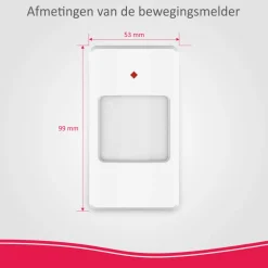 ELRO Huisdieren Proof Bewegingsmelder Voor As90S Home+ Alarmsysteem (As90Pp)