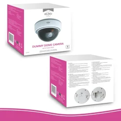 ELRO Indoor Dummy Dome Camera Met Flash Light - 2 Pack (Cdd15F)