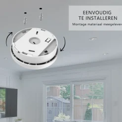 ELRO Rookmelder Met 10 Jaar Batterij – 10 Jaar Sensor - Voldoet Aan Europese Norm En14604 (Fs2010)