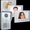 ELRO Video Deur Intercom - 3 Appartementen - Met 3 X 7 Inch Kleurenscherm (Dv477W3)