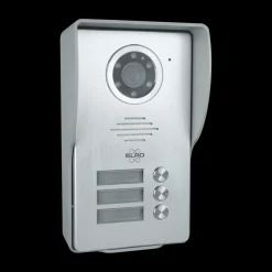 ELRO Video Deur Intercom - 3 Appartementen - Met 3 X 7 Inch Kleurenscherm (Dv477W3)