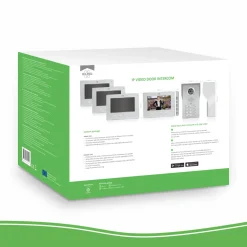 ELRO Wifi Ip Video Deur Intercom – 4 Appartementen (Dv477Ip4)