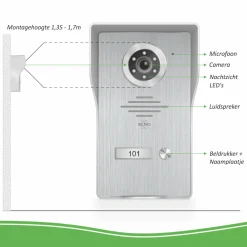 ELRO Wifi Ip Video Deur Intercom (Dv477Ip)